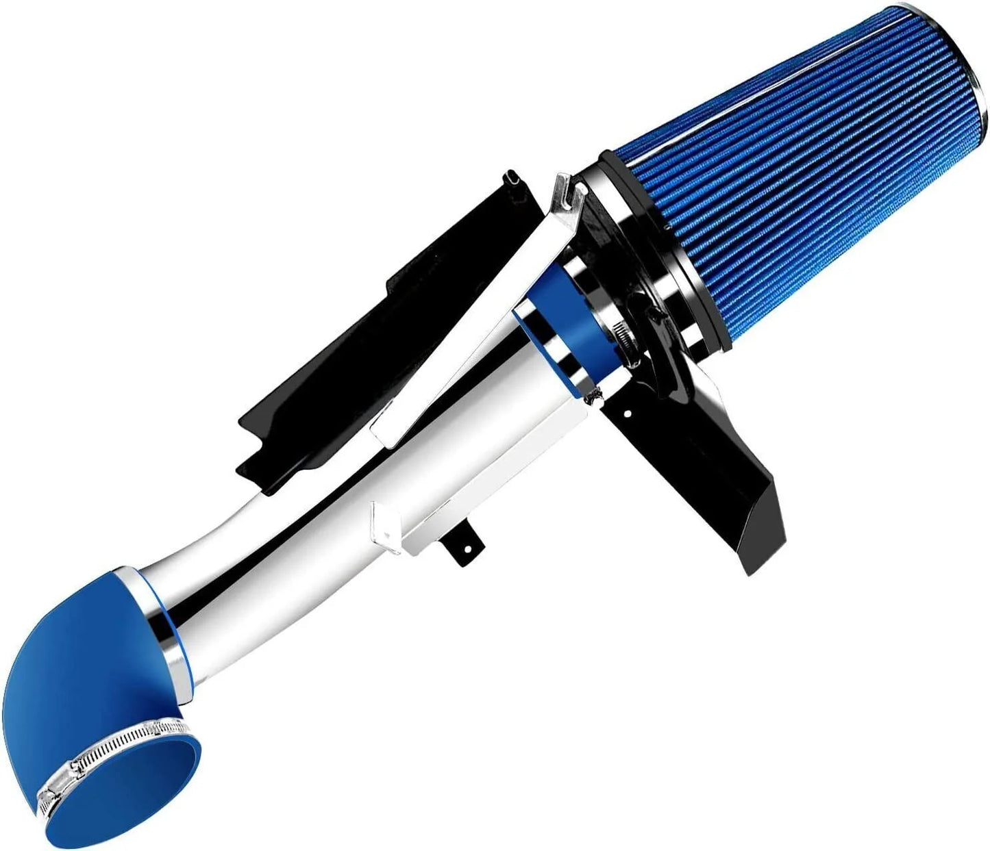 4" Cold Air Intake System Heat Shield for 1999-2006 GMC Chevy V8 4.8L 5.3L 6.0L for 2001-2006 Silverado 3500 with 6.0L V8 Engine