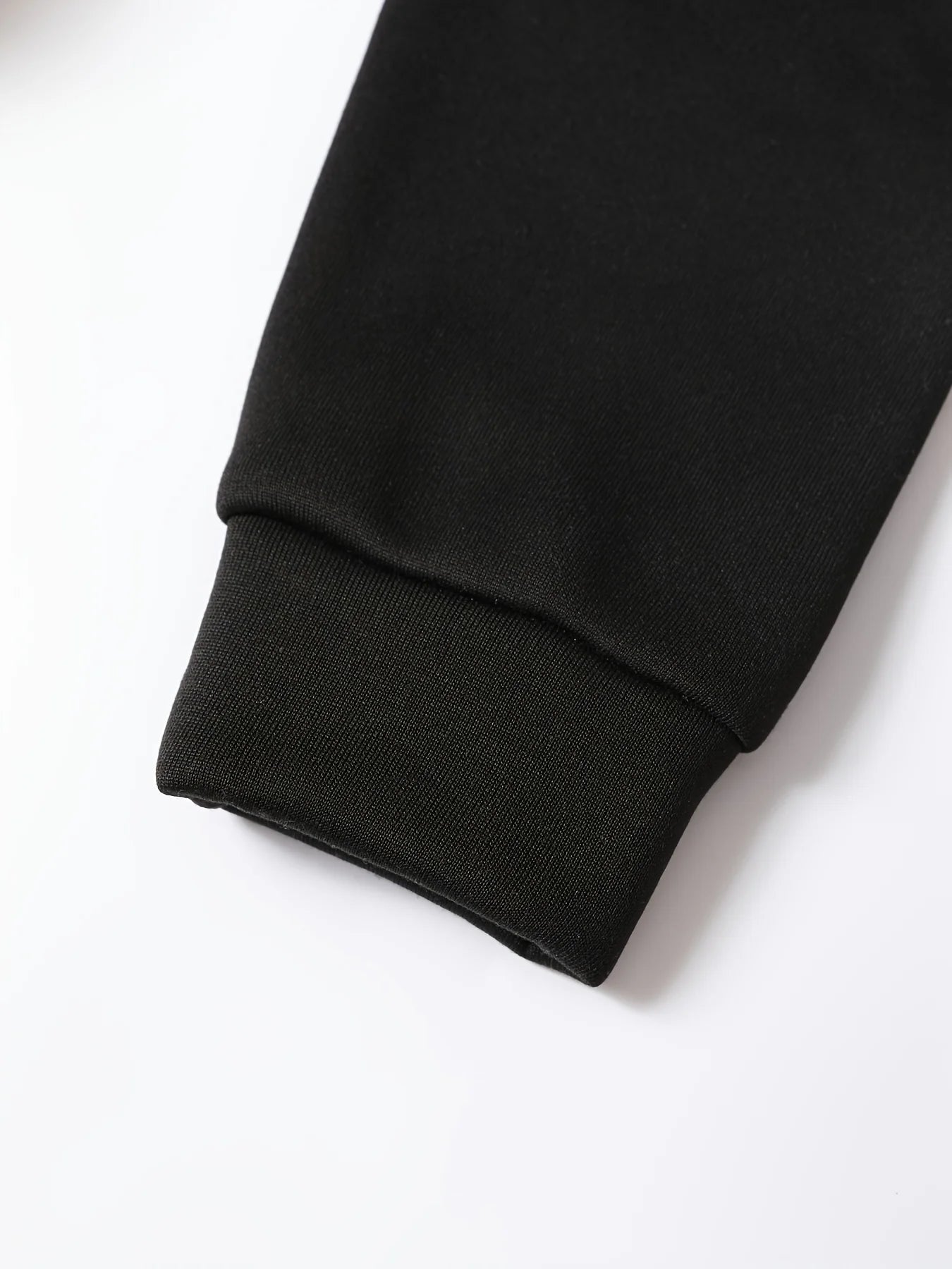 2-piece men's autumn/winter printed zip-up long-sleeved sweatshirt and sweatpants set