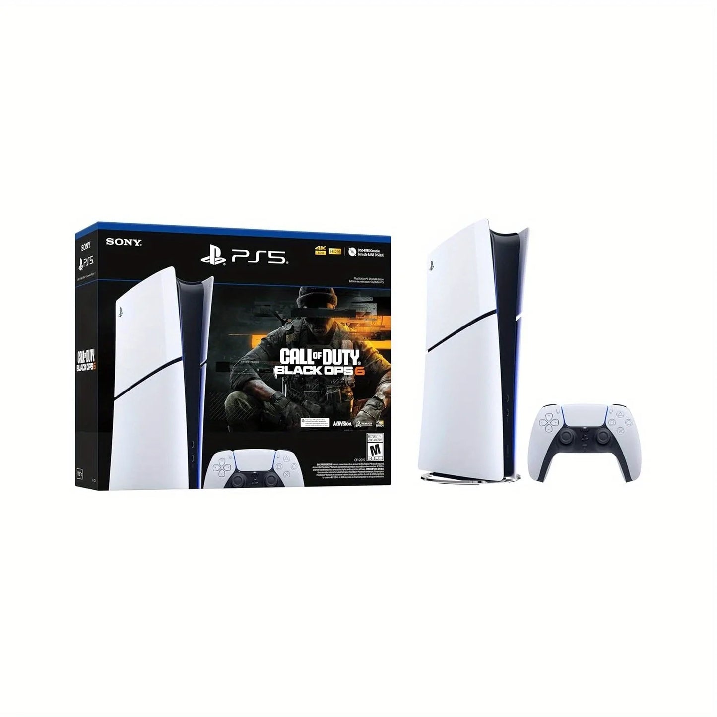 Playstation 5 Digital Edition – Call of Duty: Black Ops 6 Bundle (model group – slim)