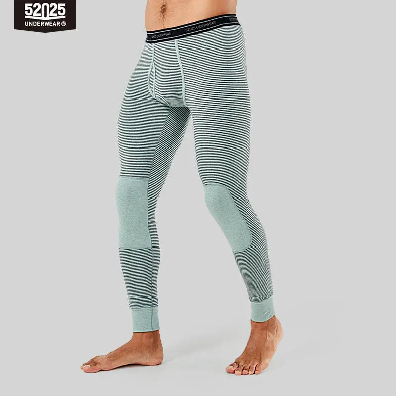 52025 Warm Men's & Women Thermal Leggings – Cotton Fleece-Lined Winter Pants, Breathable & Seamless for Ultimate Comfort