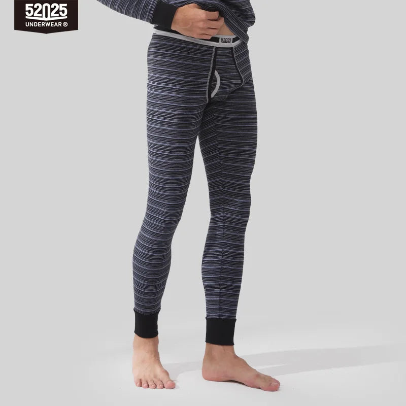 52025 Warm Men's & Women Thermal Leggings – Cotton Fleece-Lined Winter Pants, Breathable & Seamless for Ultimate Comfort