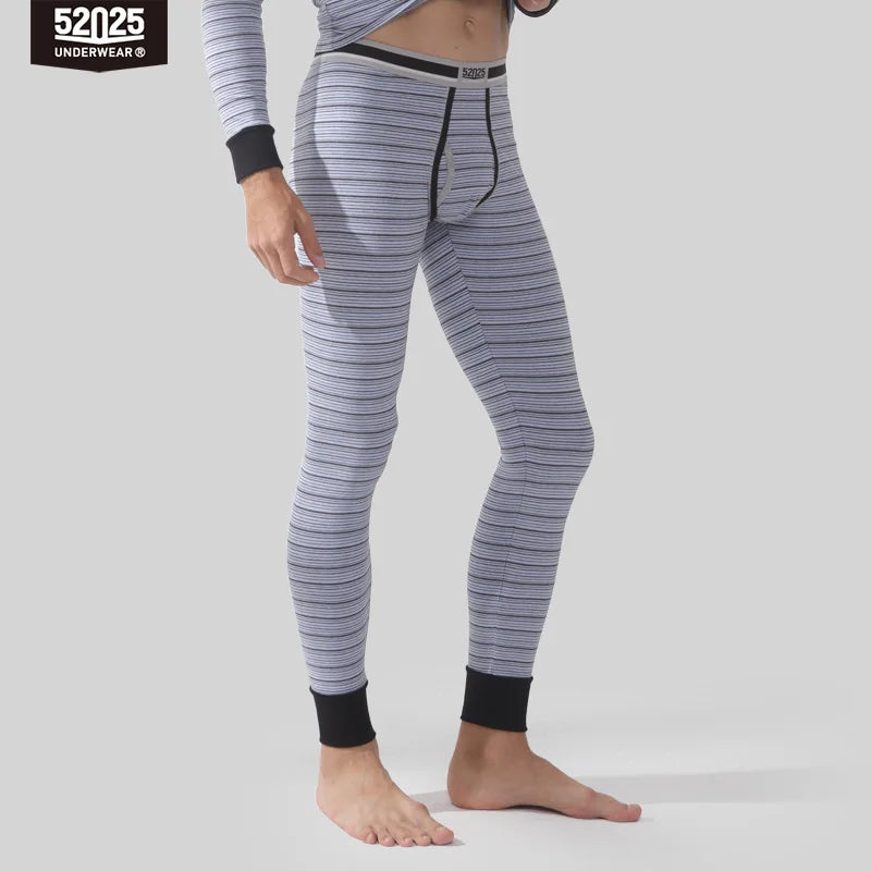 52025 Warm Men's & Women Thermal Leggings – Cotton Fleece-Lined Winter Pants, Breathable & Seamless for Ultimate Comfort