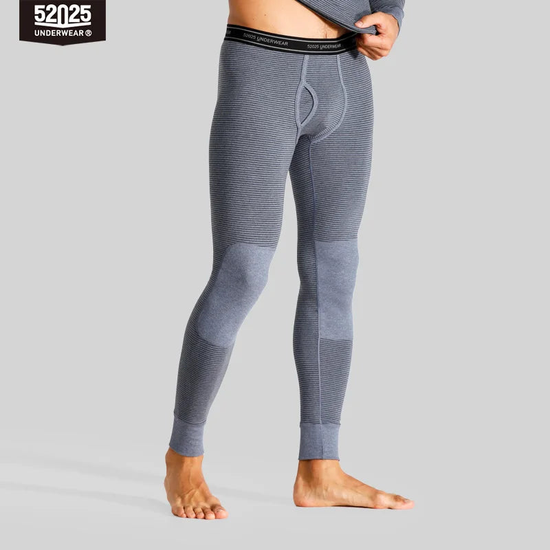 52025 Warm Men's & Women Thermal Leggings – Cotton Fleece-Lined Winter Pants, Breathable & Seamless for Ultimate Comfort