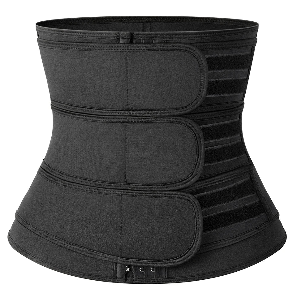 Men Waist Trainer Slimming Body Shaper Fitness Belt Weight Loss Fat Burning Sport Girdle Sweat Trimmer Workout Cincher Shapewear