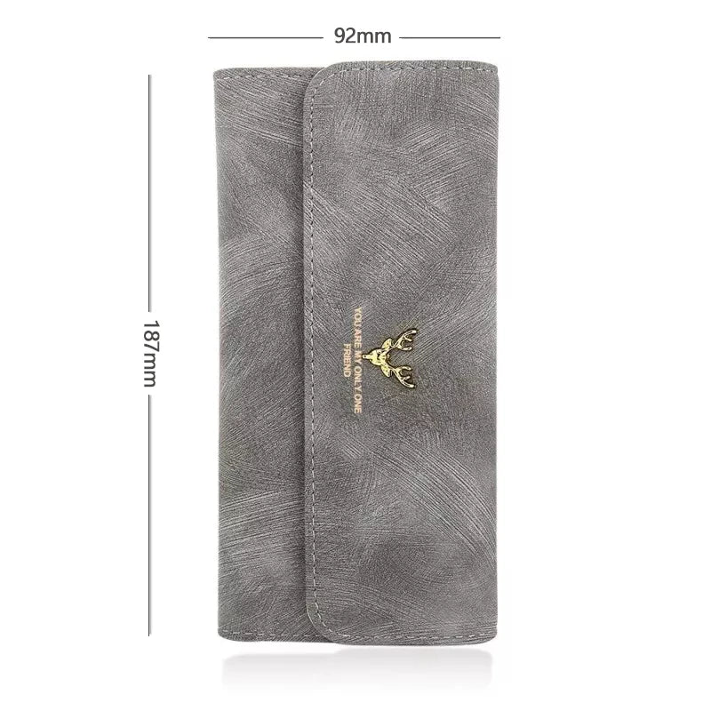 Custom Picture Engraving Wallet Women's Photos Engraved Trifold Photo Wallet Long Section Hand Customize Mother's day gift