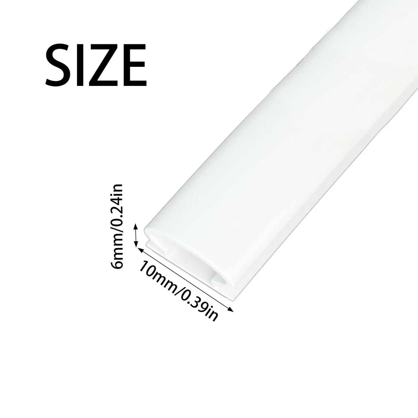 2 Piece Door windows Sealing Strips Draft Stopper Silicone Weather Strip Windproof Soundproof Seal Self Adhesive for Home Office