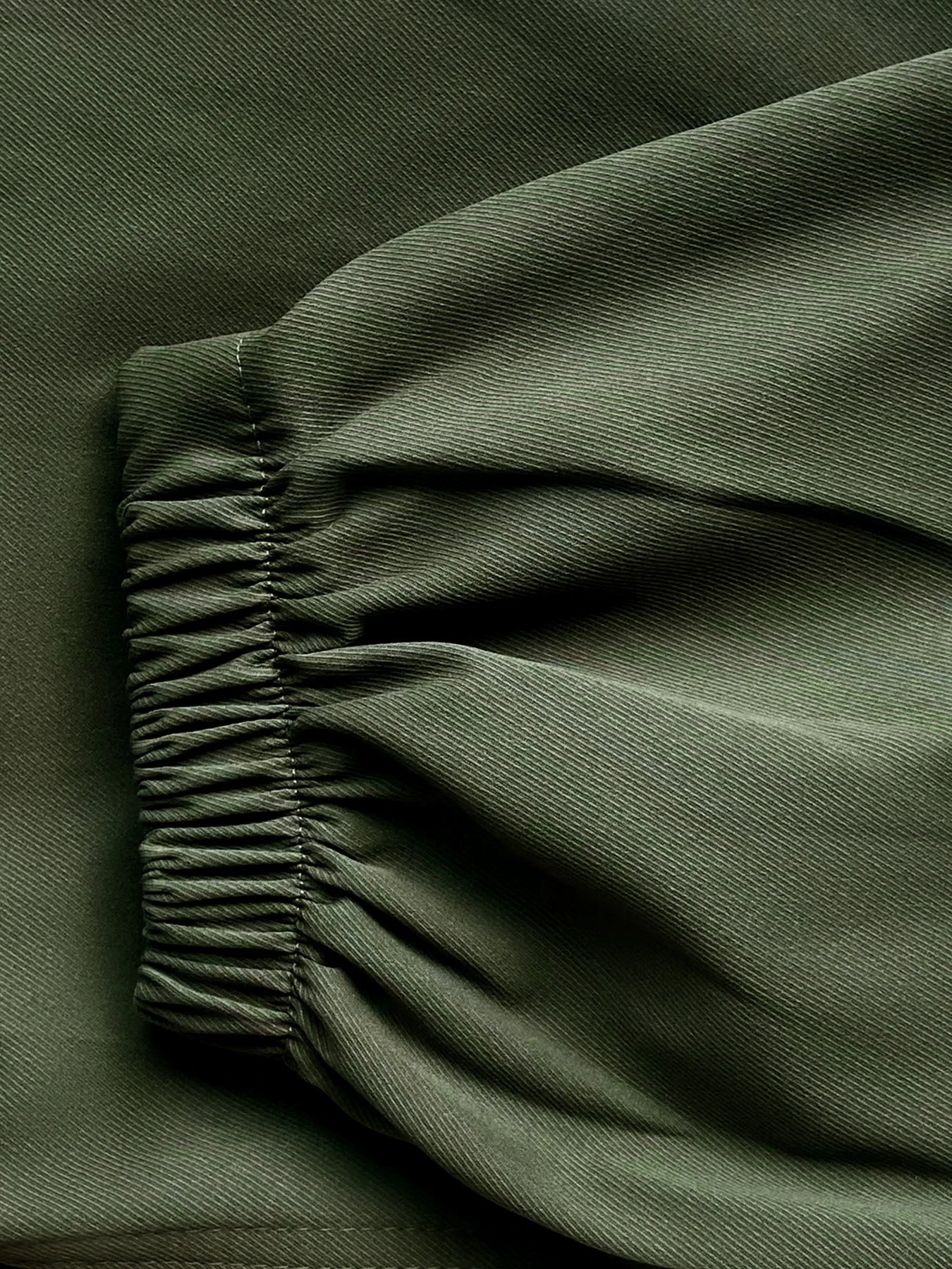 Fat brother plus size retro men's multi-pocket overalls thin straight casual pants men's fashion brand