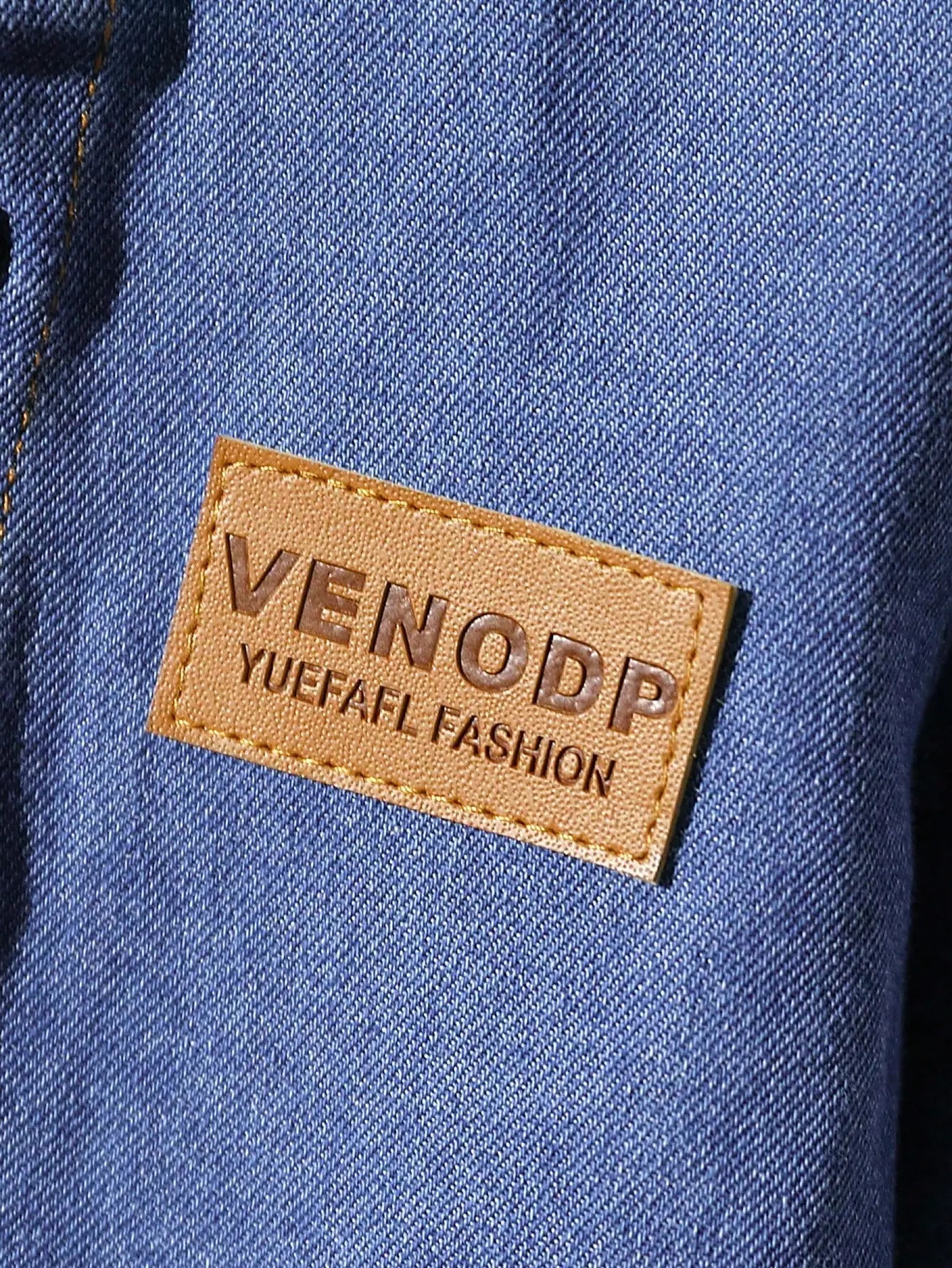 Spring And Autumn Baby Boy Denim Long-Sleeved Shirt + Long Pants Set Casual Comfortable Simple And Soft Set