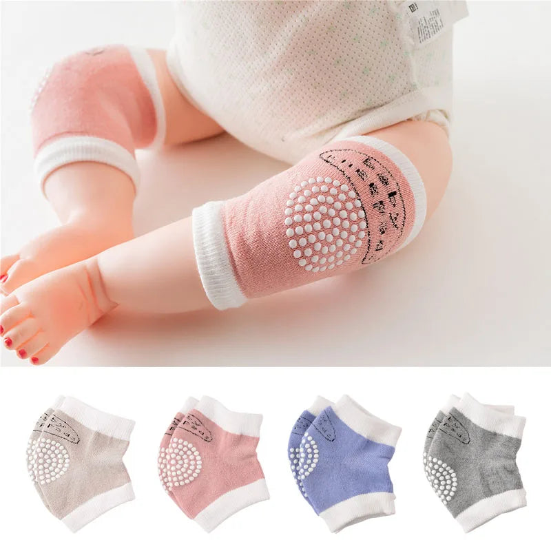 Baby Crawling Knee Pads Breathable, Toddler Walking Anti-Fall, Infant 0-3 Years Old, Pure Cotton Anti-Collision Elbow Pads,2027