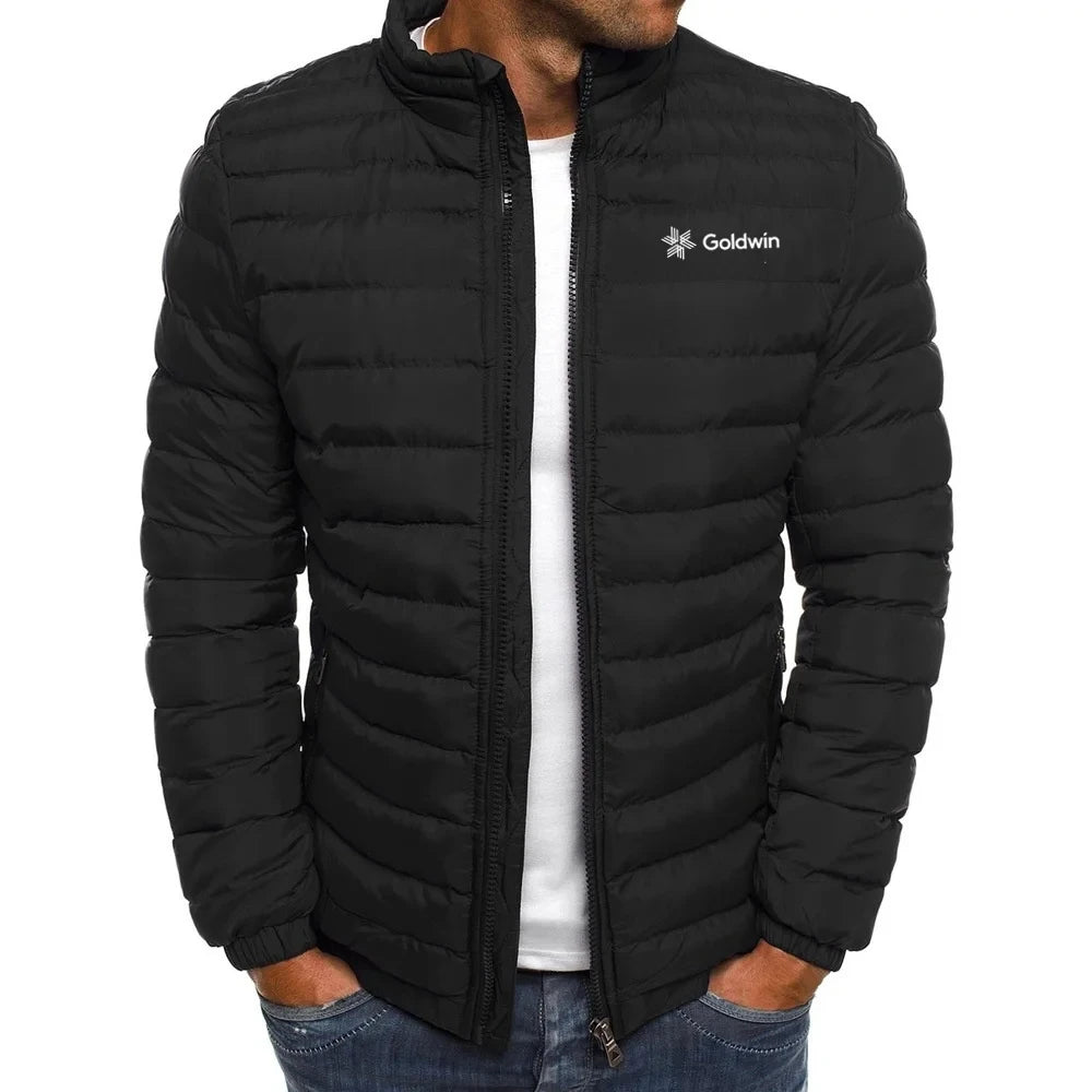 2024 High end autumn/winter men's old clothing outdoor leisure sports fashion street style hooded warm zippered jacket