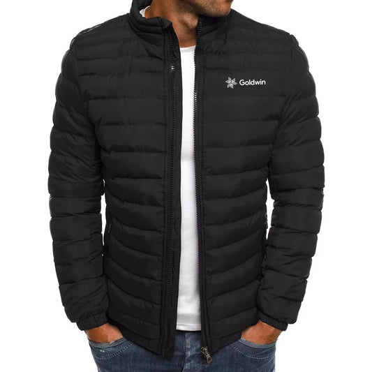 2024 High end autumn/winter men's old clothing outdoor leisure sports fashion street style hooded warm zippered jacket