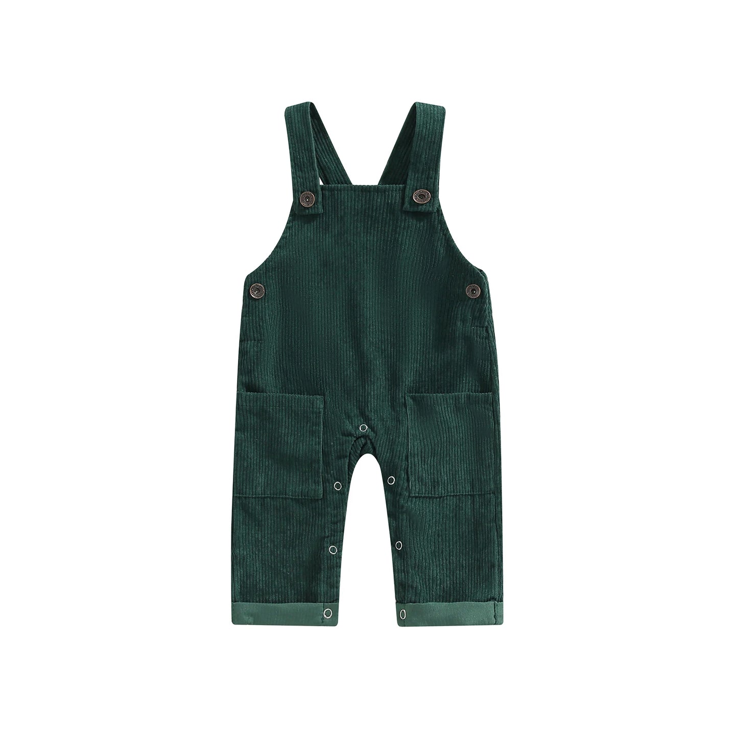 ma&baby 0-5Y Toddler Infant Kid Boy Girl Overalls Corduroy Sleeveless Button Romper Jumpsuit Children Clothing