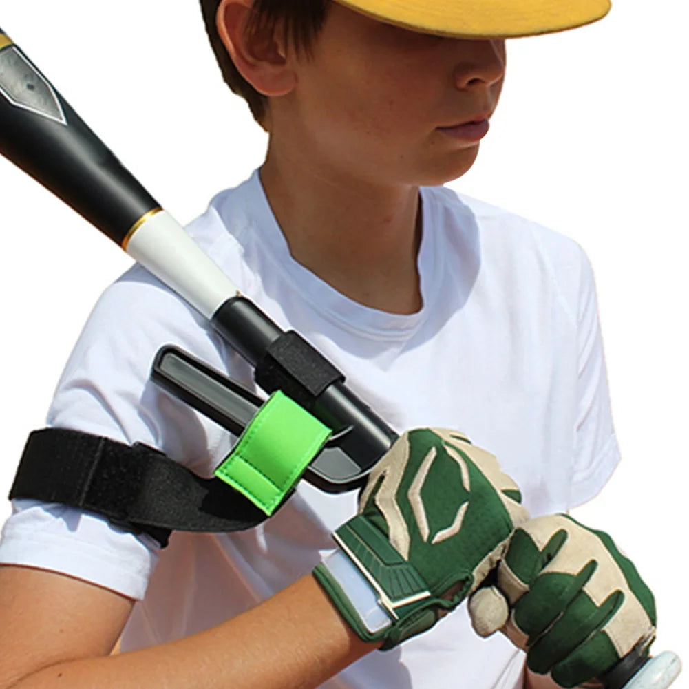 Baseball Swing Trainer Bands Aid Equipment Batting Swing Strap Softball Swing Trainer for Athletes Improve Batting Arm Strength