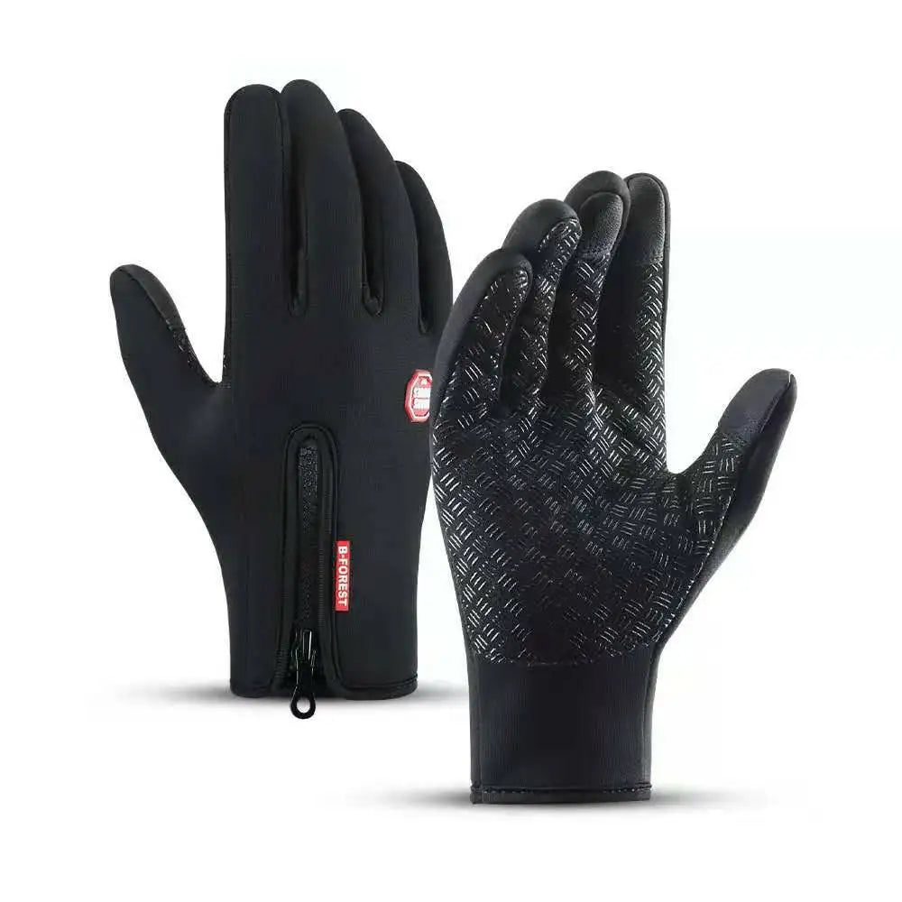 Winter Gloves - Touch Screen, Windproof, Thermal Gloves for Cold Weather Sports Men / Women Outdoor Cycling Motorcycle Non-Slip Gloves