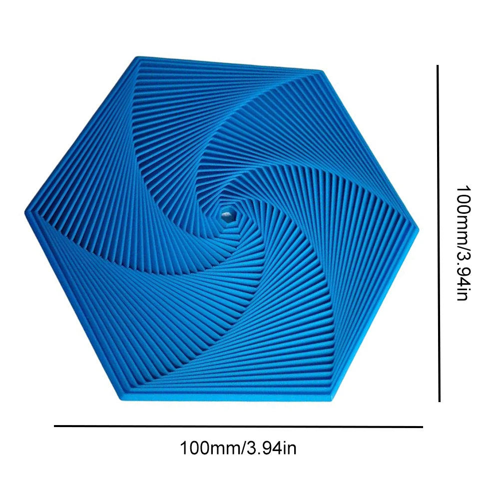 3D Printed Hexagonal Decompression Toy For Gift Colorful Unique Design Shape  Fractal Fidget Compact Exquisite Thoughtful Gifts