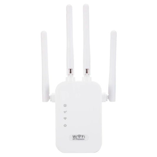1200 Mbps 2.4 G/5 GHz Dual-Band WiFi Repeater Wireless WiFi Signal Extender Amplifier Router Long Range Network Signal Booster