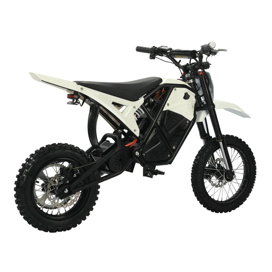 Spacewalk 2000W 48V Electric Dirt Bike with 1 Year Warranty, 37 MPH, 23Ah Battery, UL Certified, Adult Off-Road Motorcycle
