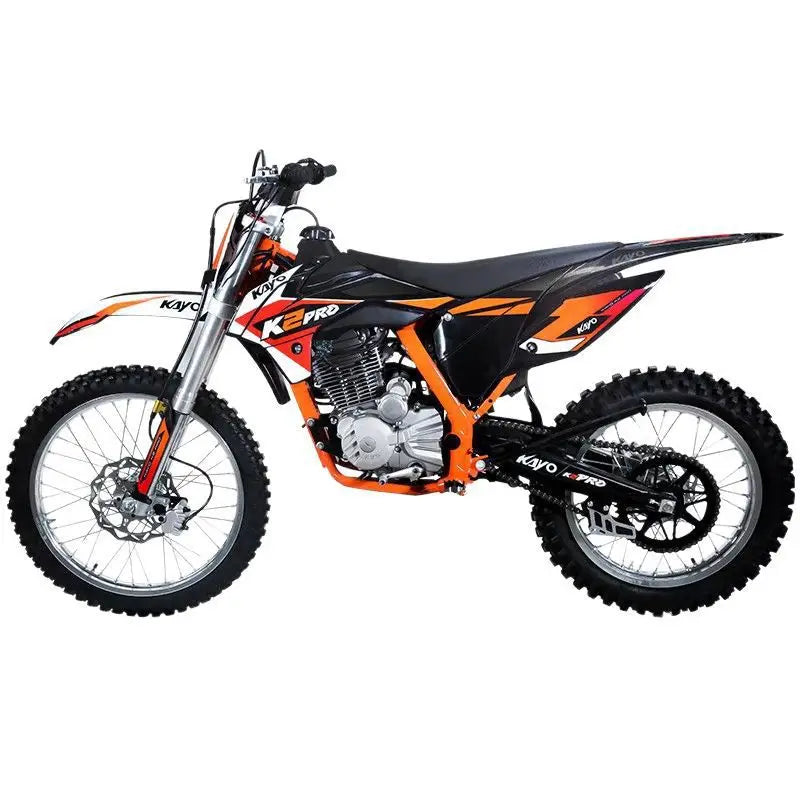 250 cc Dirt Bike Adult Off-road Motorcycle 4 Stroke Motocross Gas Powered Trail Enduro Racing，Off-Road Motorcycles