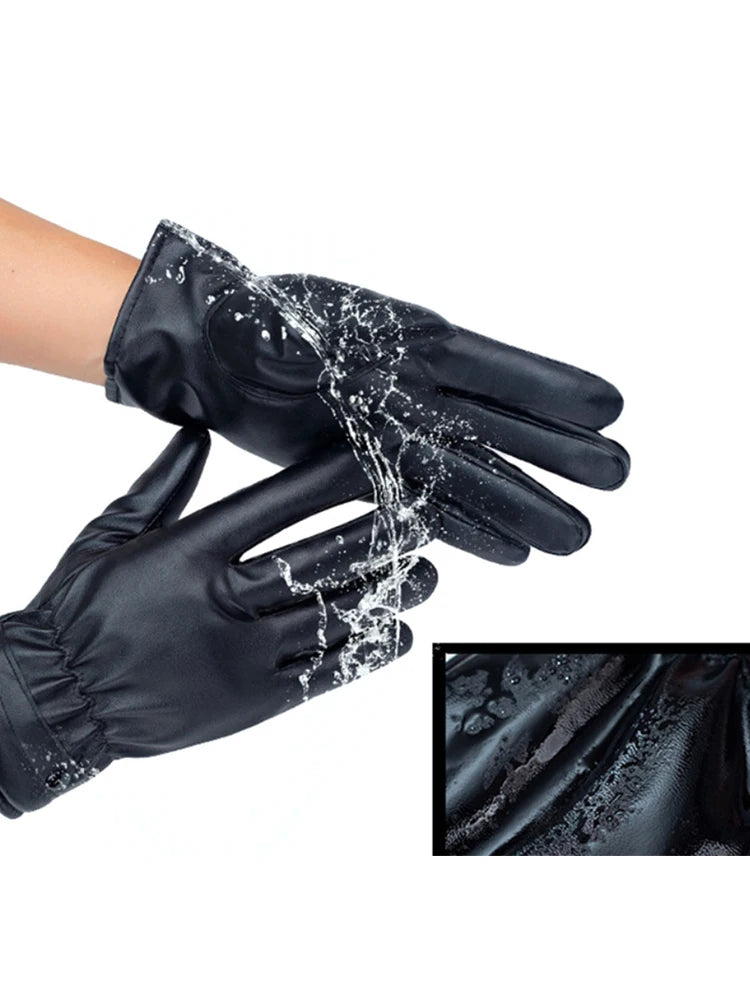 Electric Heating Glove Touch Screen Electric Thermal Gloves USB Waterproof Windproof Men Women for Motorcycle for Cycling Ski