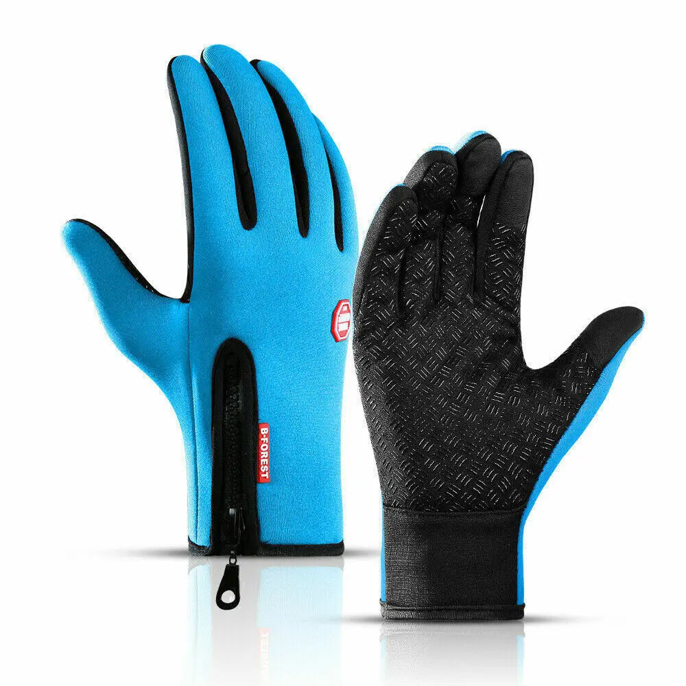 Winter Gloves - Touch Screen, Windproof, Thermal Gloves for Cold Weather Sports Men / Women Outdoor Cycling Motorcycle Non-Slip Gloves