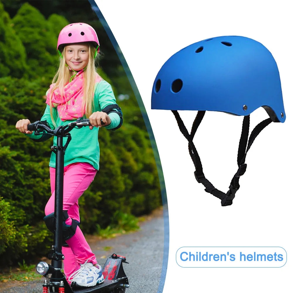 Adjustable Skating Roller Helmet Breathable Portable Safety Skateboarding Helmet Impact Protection Protective Gear for Children