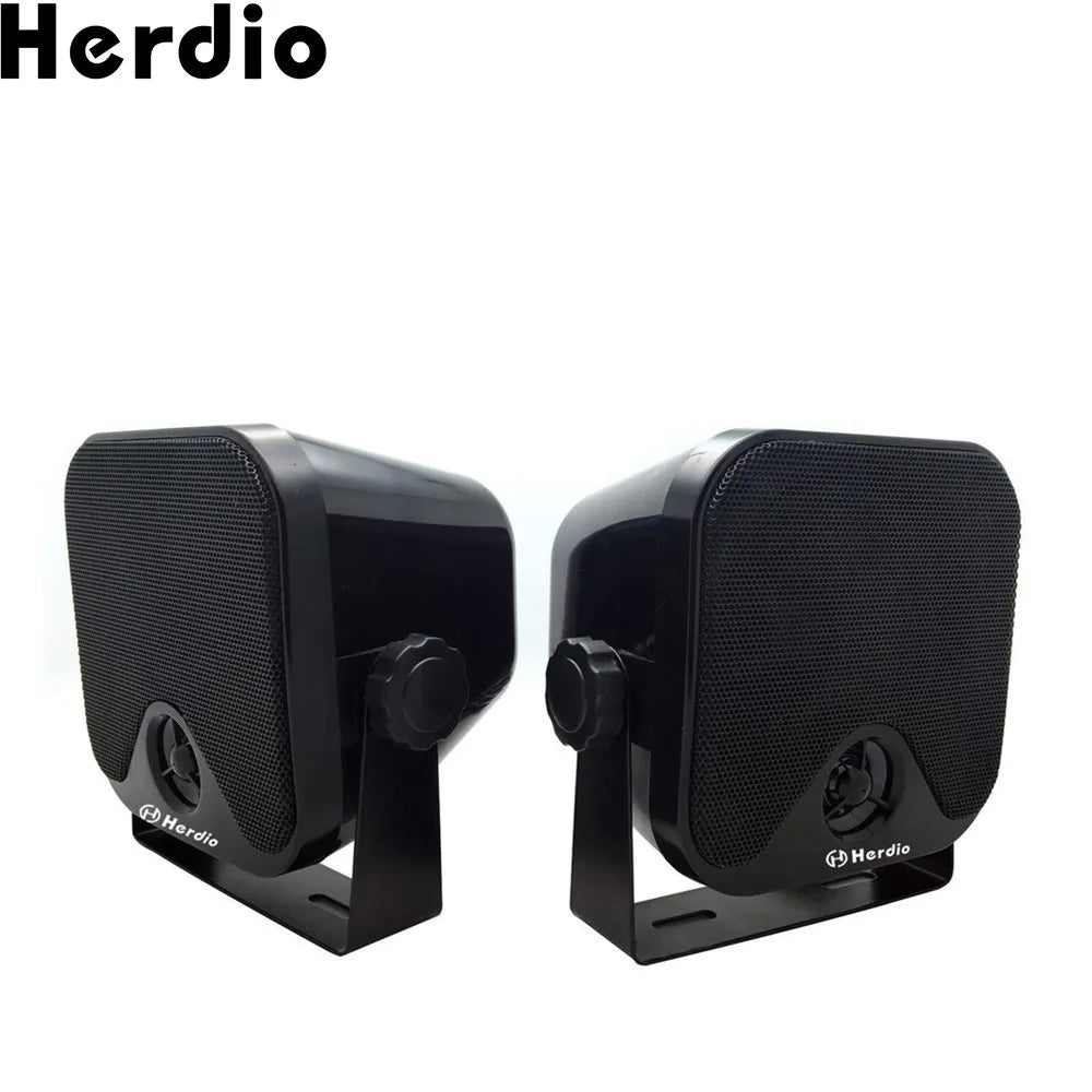 Herdio Waterproof Marine Speakers 100 W 4 Inch Motorcycle Audio Speaker Heavy Duty Music Sound System For outdoor ATV UTV