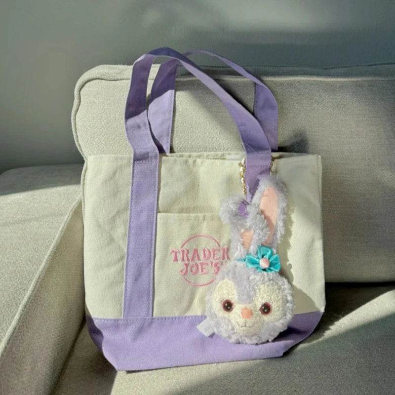 2025 Set of 4 Trader Joe's Mini Tote Bag Pastel