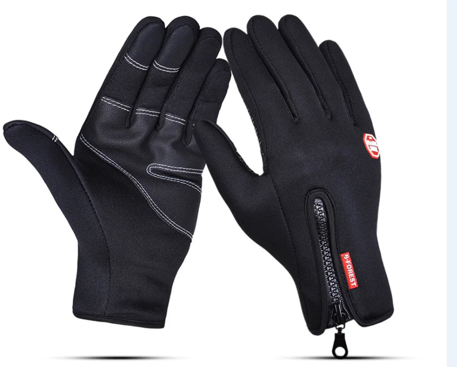 Winter Gloves - Touch Screen, Windproof, Thermal Gloves for Cold Weather Sports Men / Women Outdoor Cycling Motorcycle Non-Slip Gloves