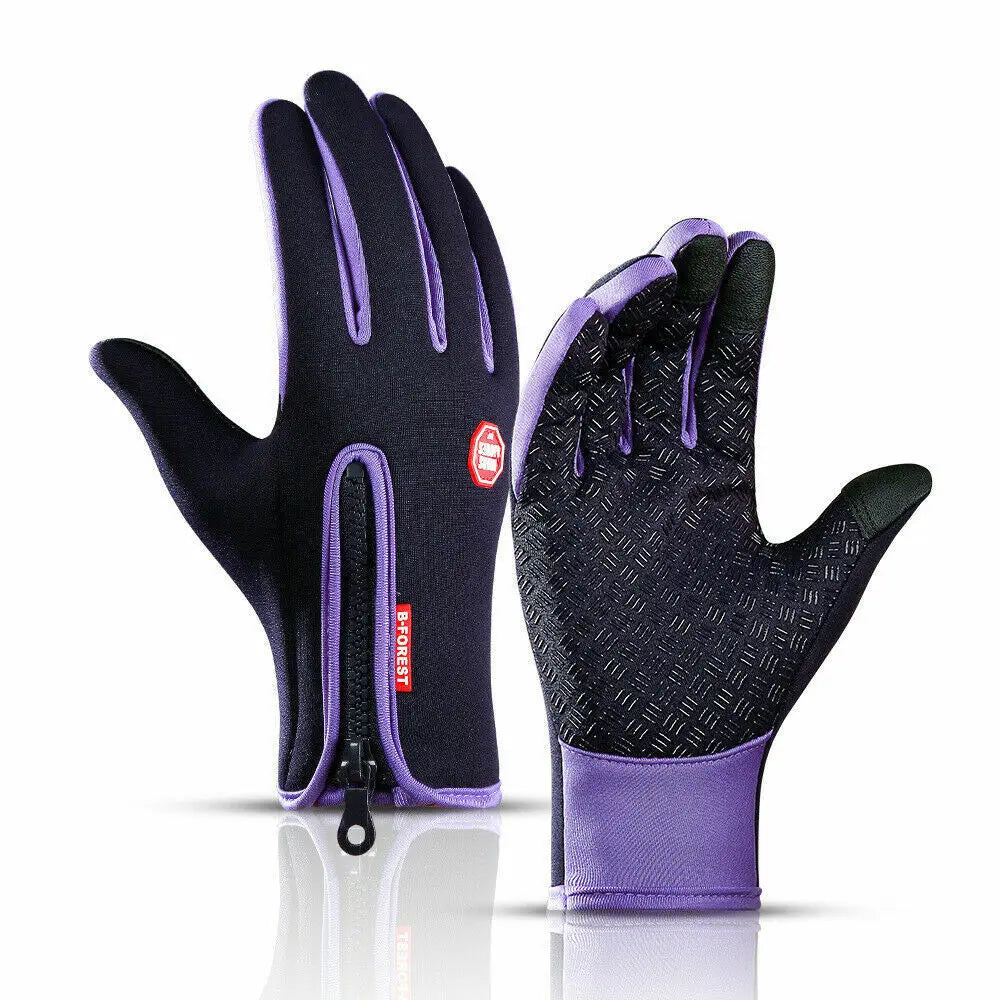 Winter Gloves - Touch Screen, Windproof, Thermal Gloves for Cold Weather Sports Men / Women Outdoor Cycling Motorcycle Non-Slip Gloves