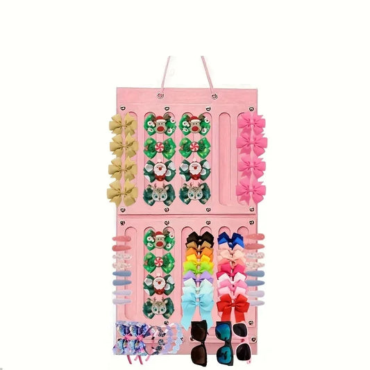 Hair Accessories Hanging Storage Organizer Wall Decoration Hair Bows Storage Hair Clips Hair Rope Glasses Organizing Storage