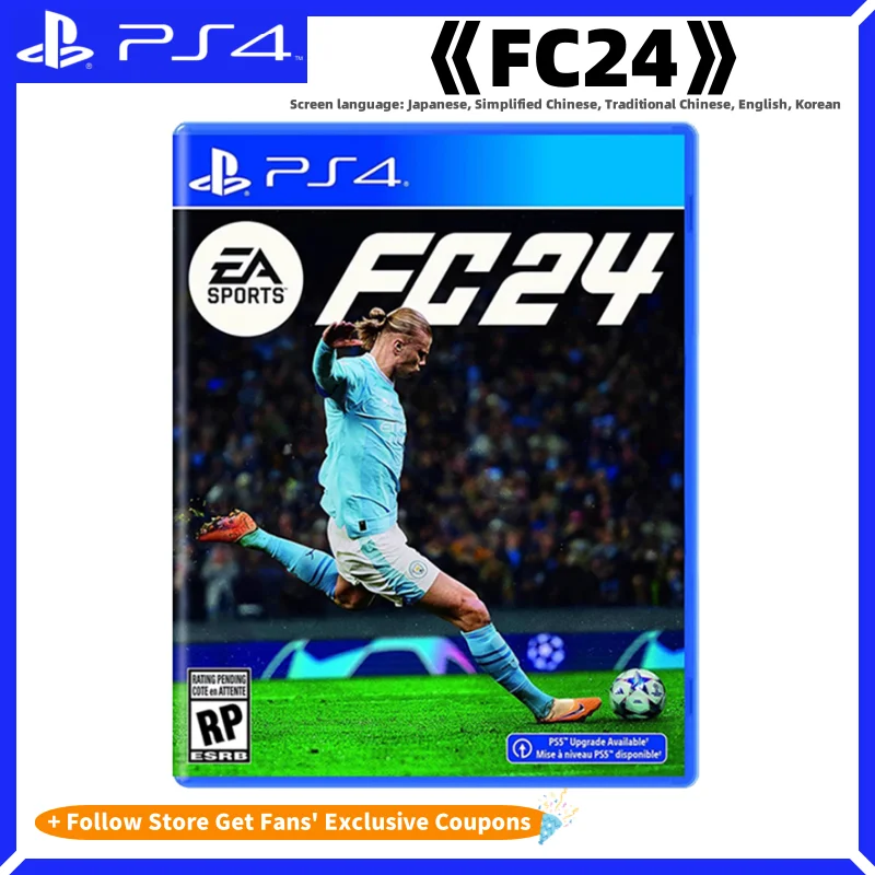 FC24 FIFA24 Brand New Sony Genuine Licensed Football Sports PS4 Game CD PS5 Playstation 5 Playstation 4 Game Card Ps5 Games