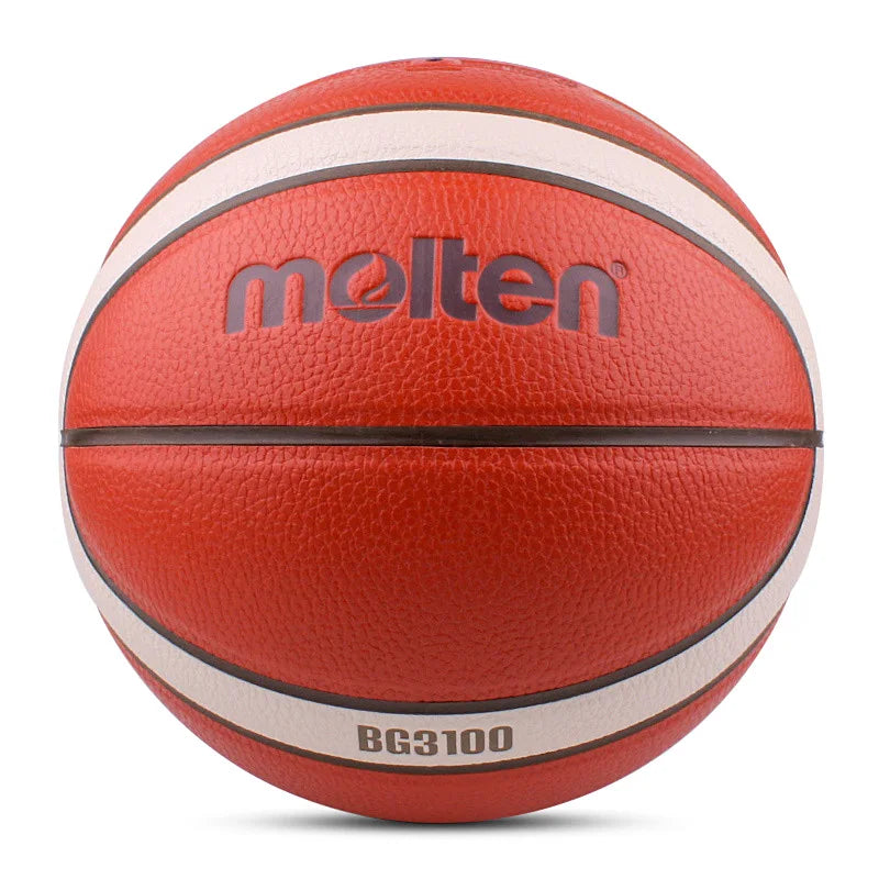 Original Molten BG3100 Basketball Soft Touch Rubber and Faux Leather Training Basketball High Bounce Indoor Outdoor Basketball