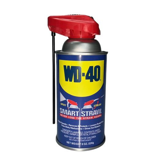 WD40 Smart Straw Spray Diversion Safe Stash Can with Hidden Compartment for Keys, Cash and Valuables (8 oz Travel Size)