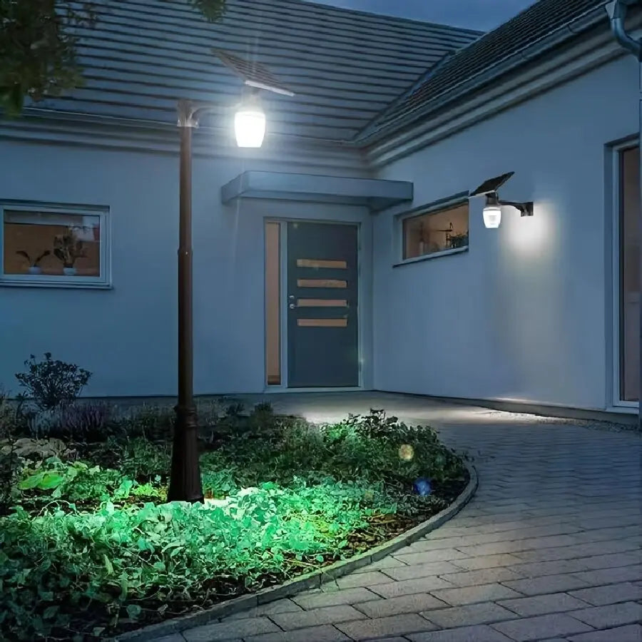 1 Piece 100 W Solar Wall Lamp, Solar Pole Lamp, outdoor Solar Lights, IP 65 Waterproof