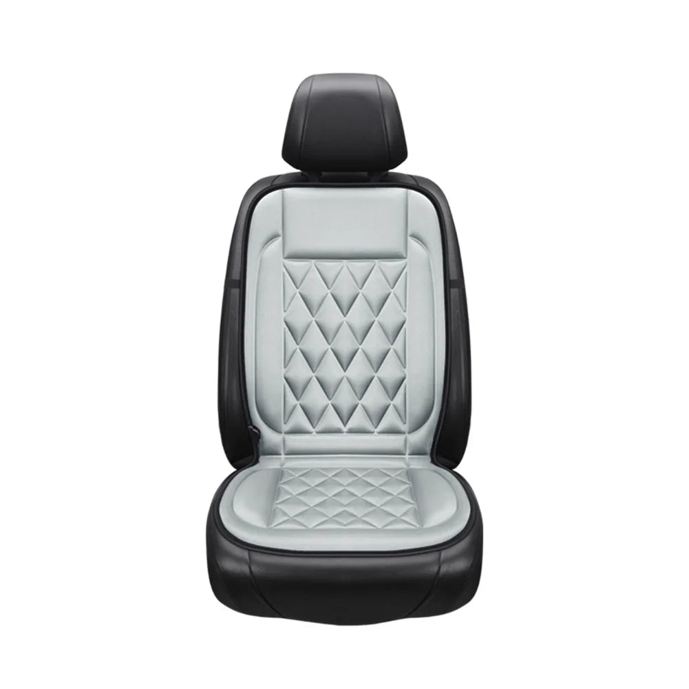 Car Heated Seat Cover 12 V Heating Electric Car Seat Cushion 2 Gear Adjustable Non-slip Breathable Auto Interior Accessories