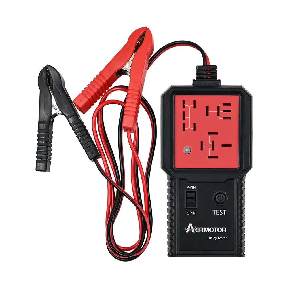Aermotor 12-24 V Car Relay Tester Electronic Automotive Relay Detector Auto Battery Checker Alternator Analyzer Diagnostic Tool ﻿