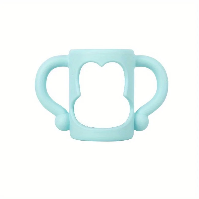 Silicone Bottle Handle For Narrow Baby Bottles, Easy Grip Handle, Can Accommodate Most Bottles - BPA-free Soft Silicone