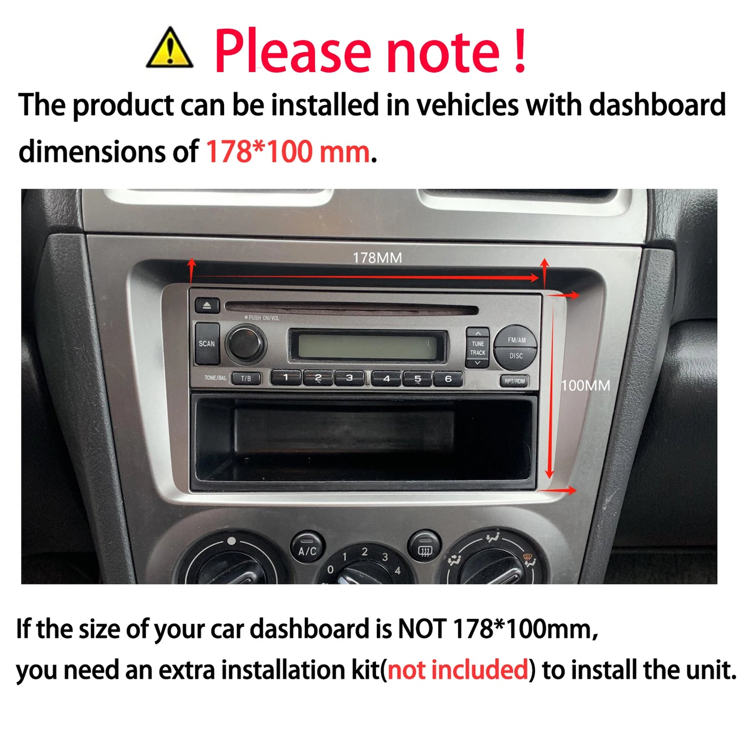 ESSGOO 9 Inch 2 DIN Car Stereo Radio Wireless Car-play Android Auto Car Stereo Bluetooth 64 G GPS Navigation RDS WiFi USB FM DAB+CAM