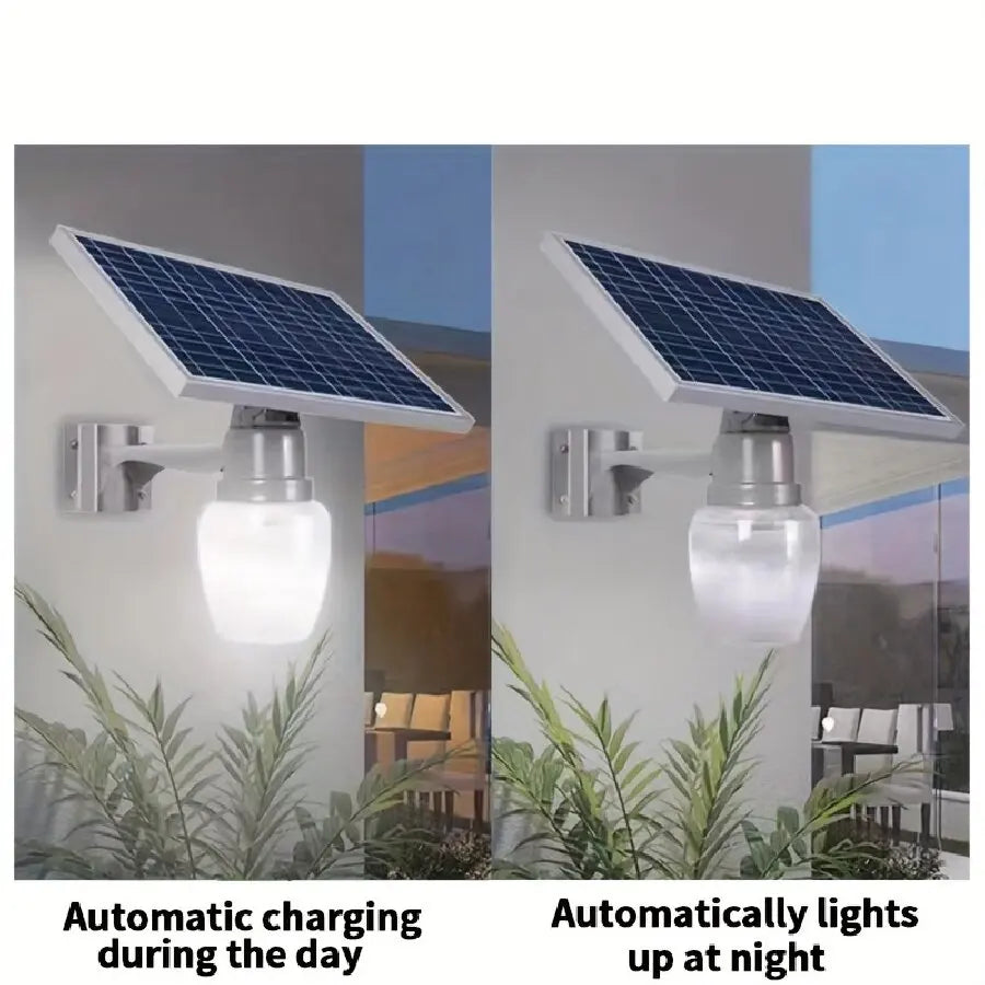 1 Piece 100 W Solar Wall Lamp, Solar Pole Lamp, outdoor Solar Lights, IP 65 Waterproof