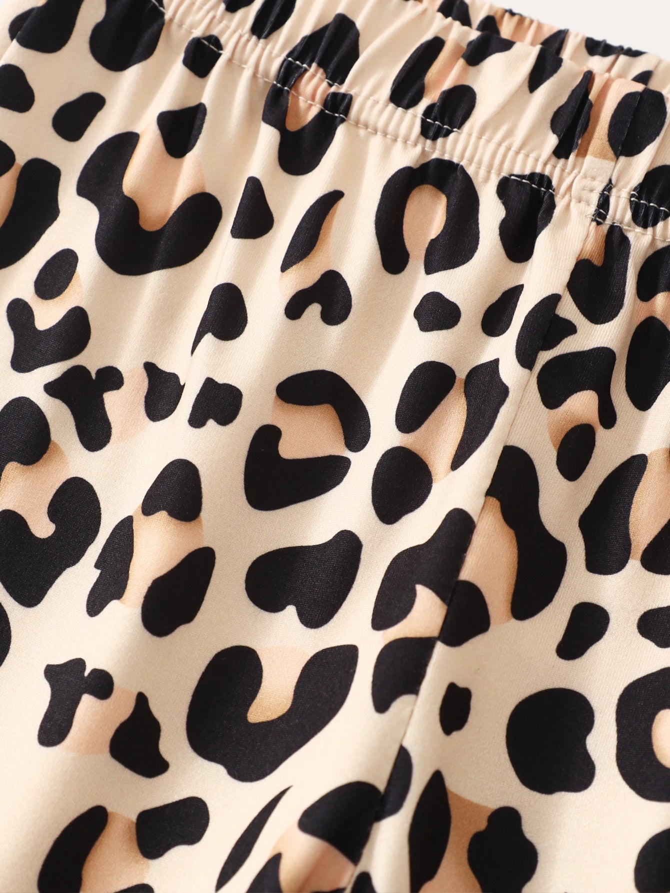 4 Pack Girls Long Sleeve Pants Set Fashion Casual Comfort Cute Outfit Children Everyday Wear Playwear