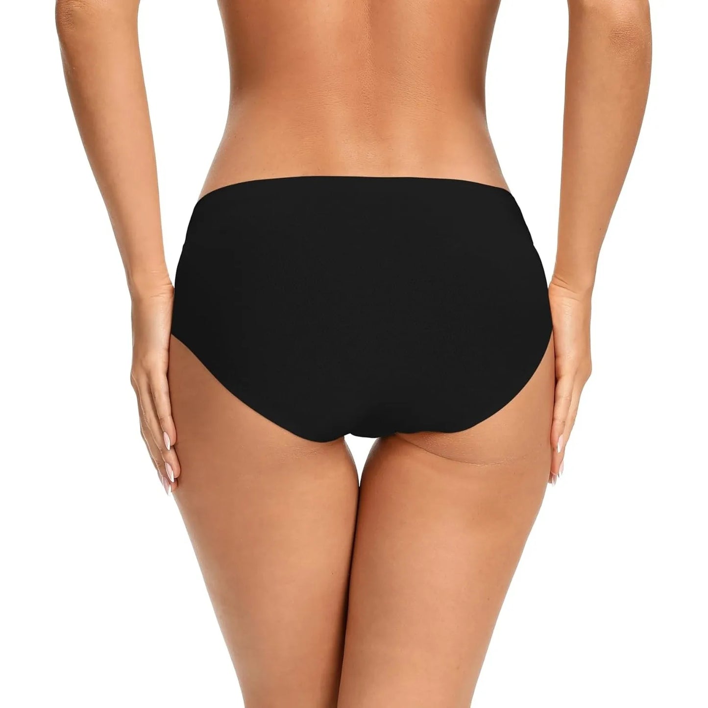 voenxe Women Seamless Hipster Underwear,Breathable Ladies Panties Bikini,No Show Briefs,Comfortable Undies for Women 5-Pack