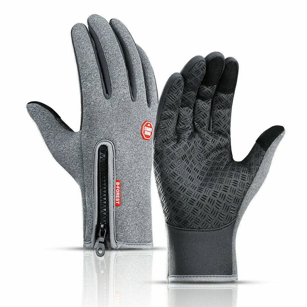 Winter Gloves - Touch Screen, Windproof, Thermal Gloves for Cold Weather Sports Men / Women Outdoor Cycling Motorcycle Non-Slip Gloves