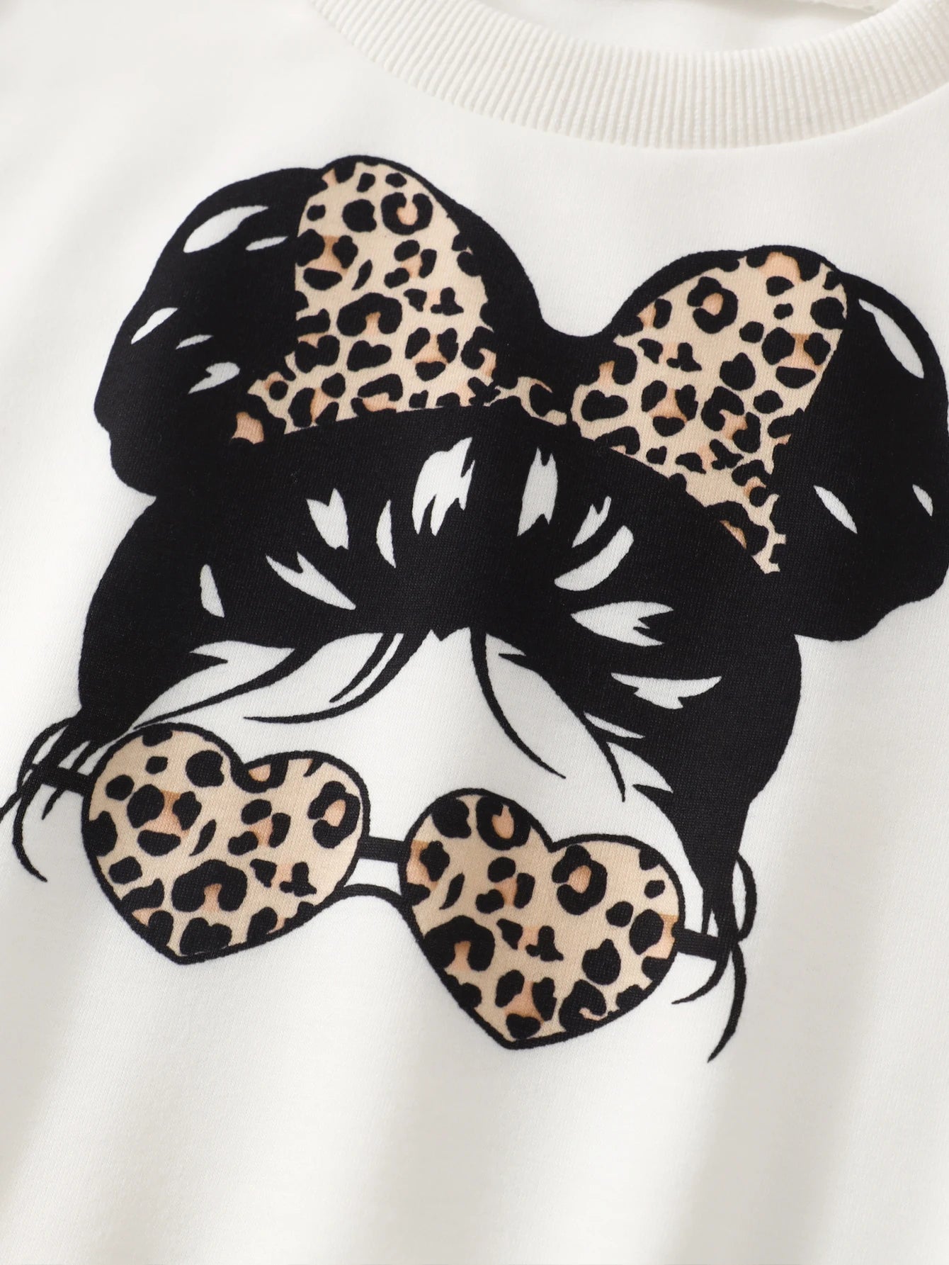 4 Pack Girls Long Sleeve Pants Set Fashion Casual Comfort Cute Outfit Children Everyday Wear Playwear