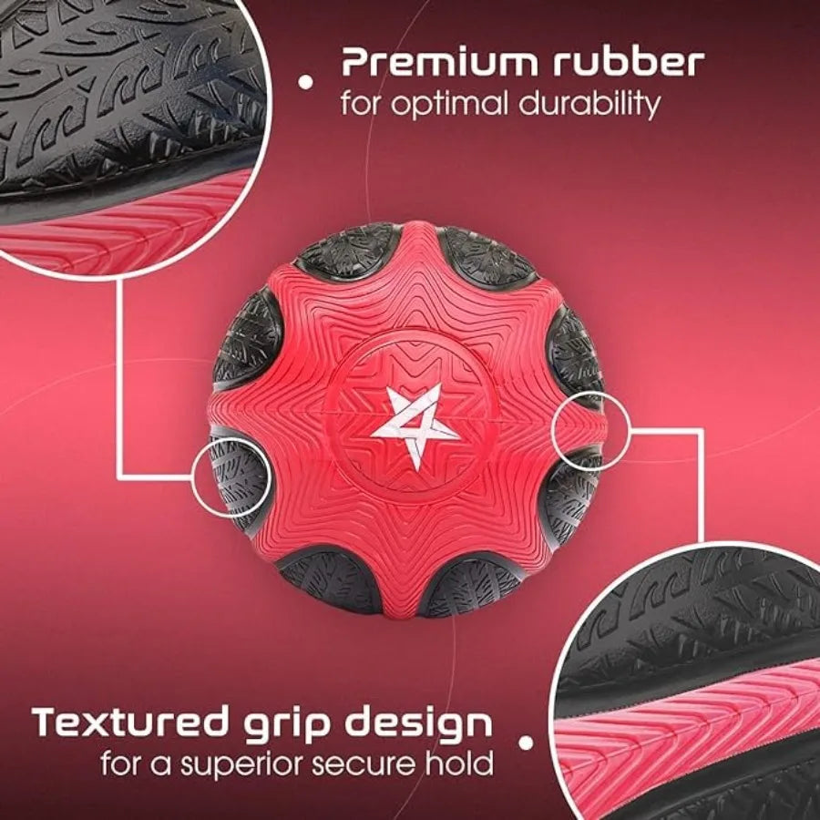 Medicine Ball with Dual Texture Grip, 6,8,10lbs Combo Weighted Medicine Ball for Workouts Exercise Balance Training, Core Streng