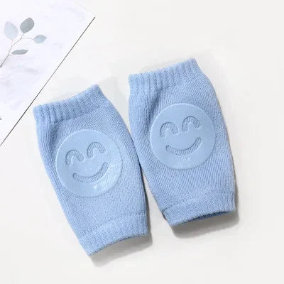 Kids Non-Slip Baby Knee Pads Infants Crawling Elbow for Baby Accessories Smile Knee Pad Girl Protector Safety Leg Warmer Kneepad