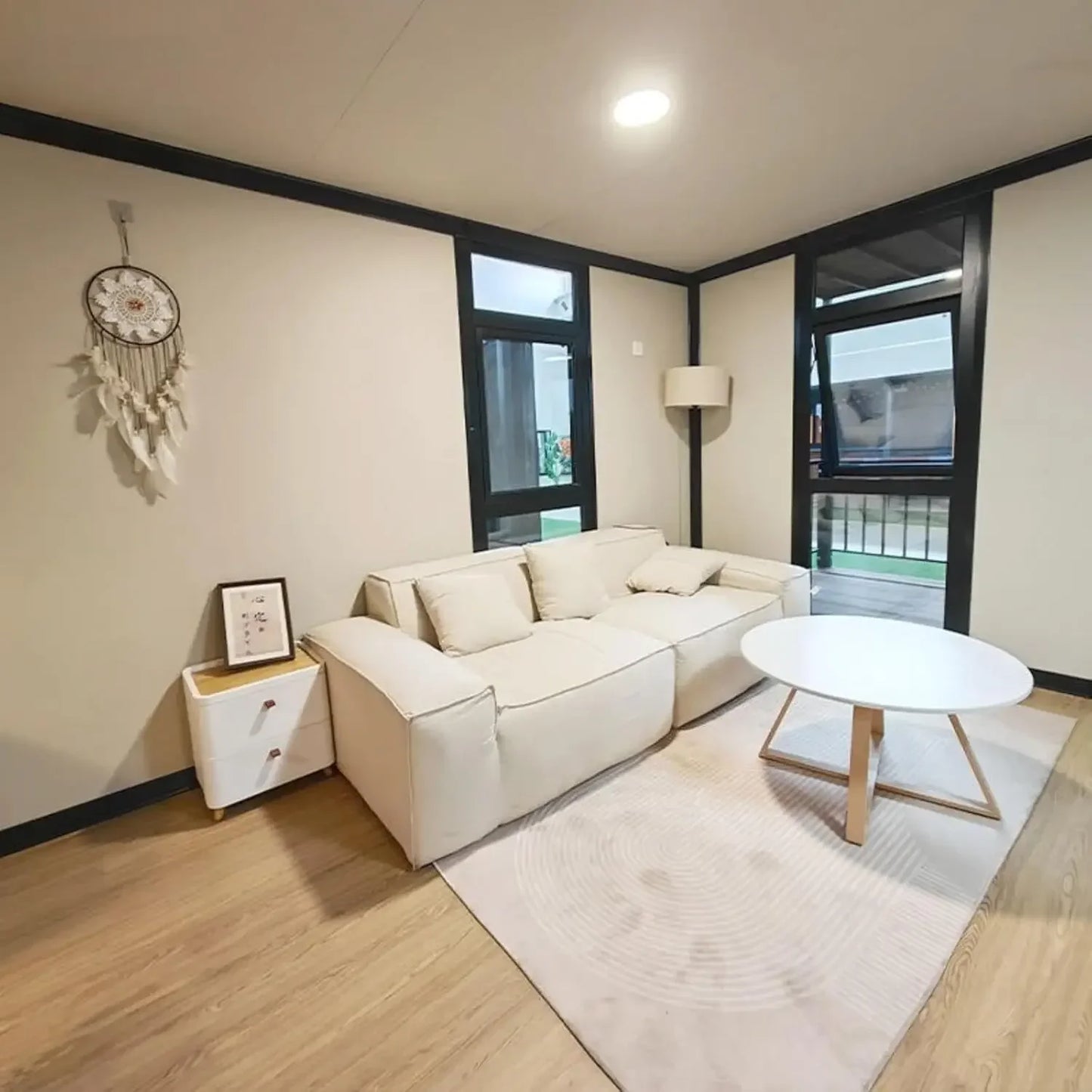 Portable Prefab Tiny Home for Sale, 20ft Modular Home - with 2-3 Bedrooms, 1 Kitchen & Bathroom, Expandable Container