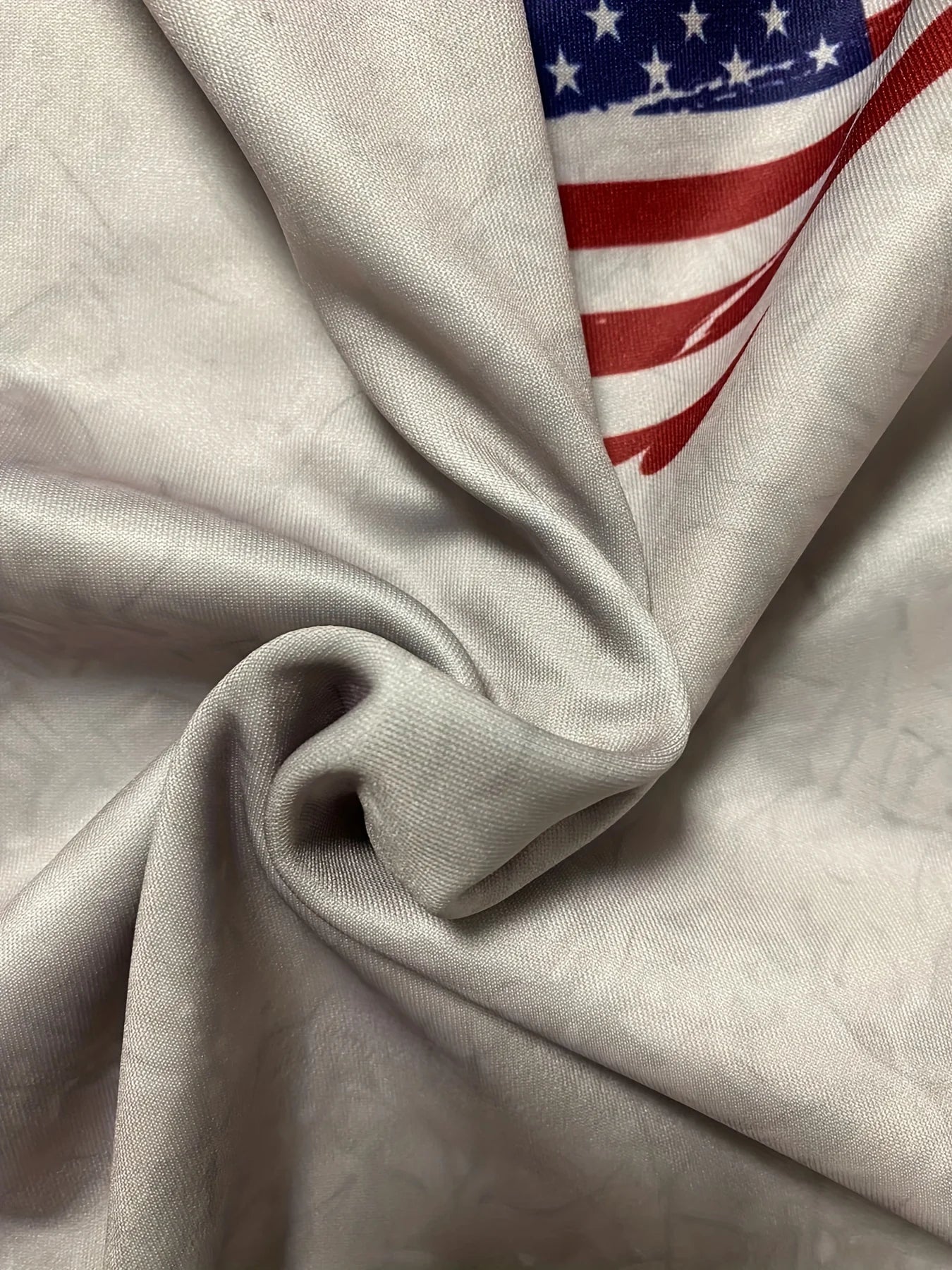 [American Flag Hoodie] Patriotic American Flag Hoodie - Men's Casual Polyester Pullover - Kangaroo Pocket, Long Sleeves, Distres