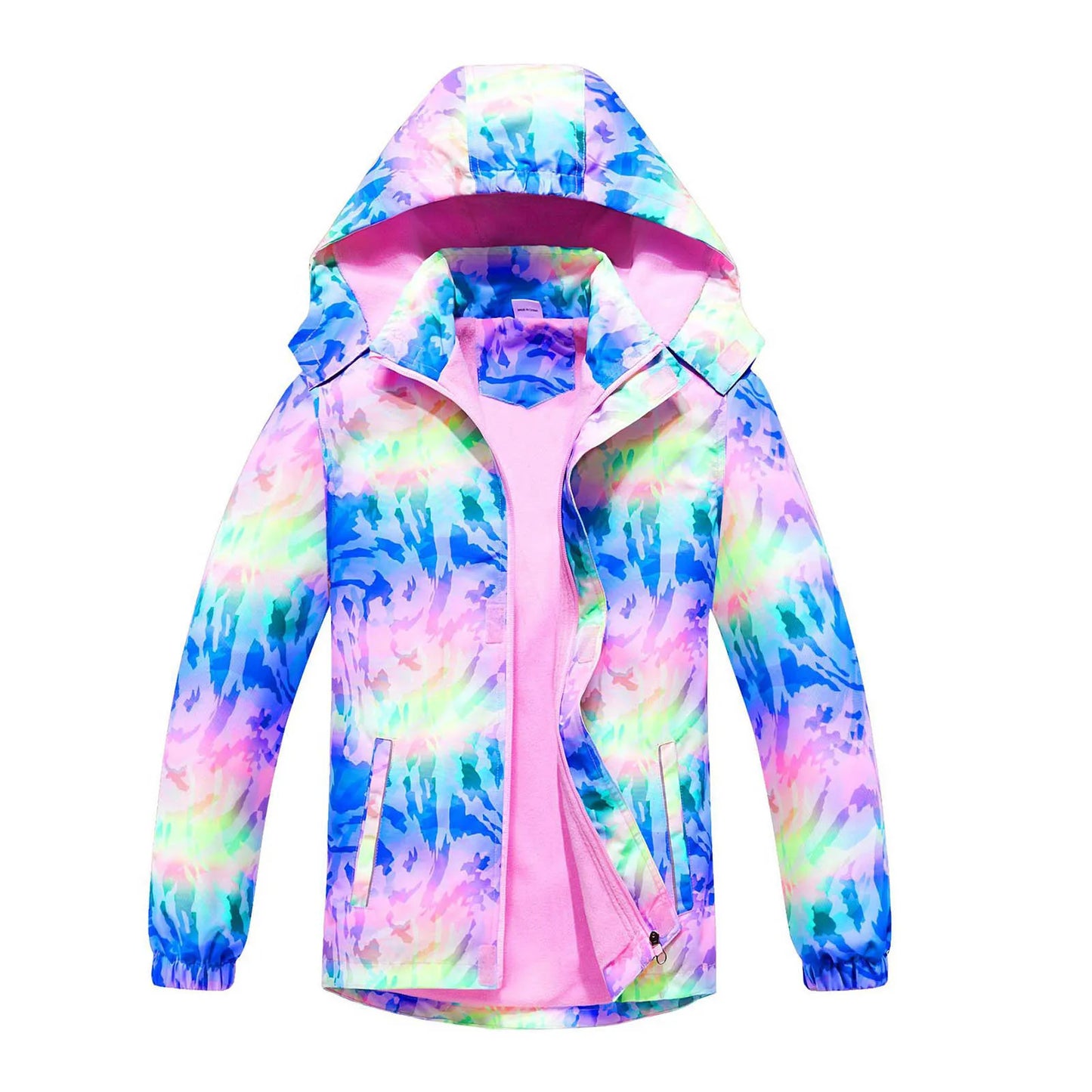 Fleece And down Jacket Softshell Jacket Girls' Rain Jacket Children's Winter Jacket Transition Jacket Little Girls Fall Jacket