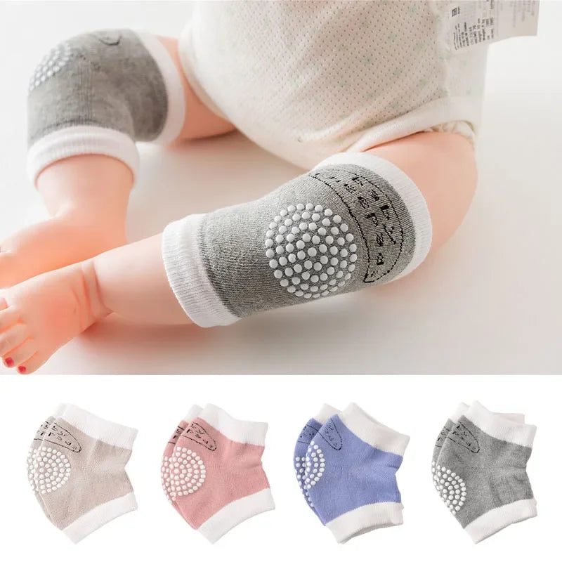Baby Crawling Knee Pads Breathable, Toddler Walking Anti-Fall, Infant 0-3 Years Old, Pure Cotton Anti-Collision Elbow Pads,2027