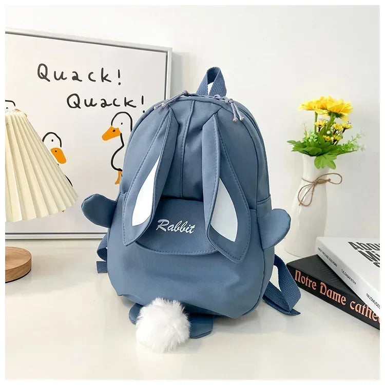 Fashion Children School Bags Bunny Portable Backpacks Kids Travel Rucksacks Cute Boys and Girls School Book Backpack Chest Bag